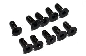 Steel Flat Head Cap Screw M3 x 8mm (10)