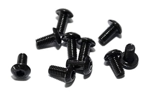 Steel Button Head Cap Screws M3 x 6mm (10)