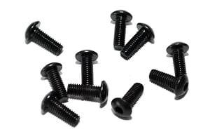 Steel Button Head Cap Screws M3 x 8mm (10)