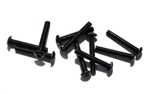 Steel Button Head Cap Screws M3 x 18mm (10)