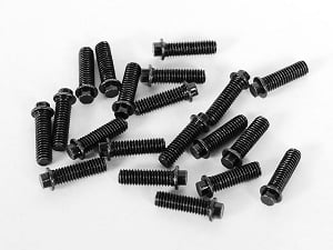 RC4WD Miniature Scale Hex Bolts (M3x 10mm) (Black)