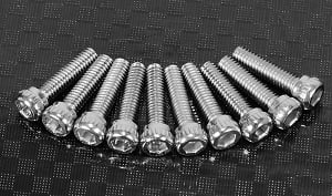 Socket Head Cap Screws M2.5 X 10mm (10)