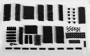 Scaler & Crawler Screws & Support Bag (Black)