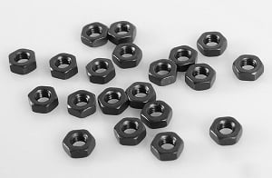 Regular M3 Black Nuts (20)
