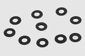 M2 Flat Washer (Black)