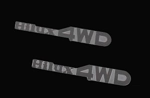 RC4WD 1/10 Hilux 4WD Emblem Set for RC4WD 1982 Toyota Pickup/Mojave II
