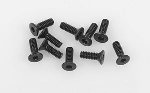 Steel Flat Head Cap Screw M2 X 6mm (10)