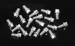 RC4WD Miniature Scale Hex Bolts (M2.5 X 4mm) (Silver)