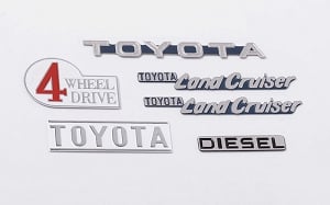 Cruiser Body Emblem Set