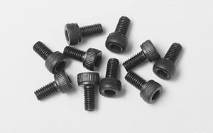 Steel Socket Head Cap Screws M3 x 6mm (10)