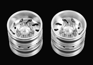 Force Directional Semi Rear Wheels w/Spiked Caps